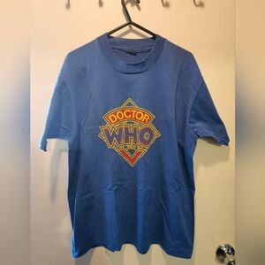 Vintage Doctor Who Blue T-Shirt